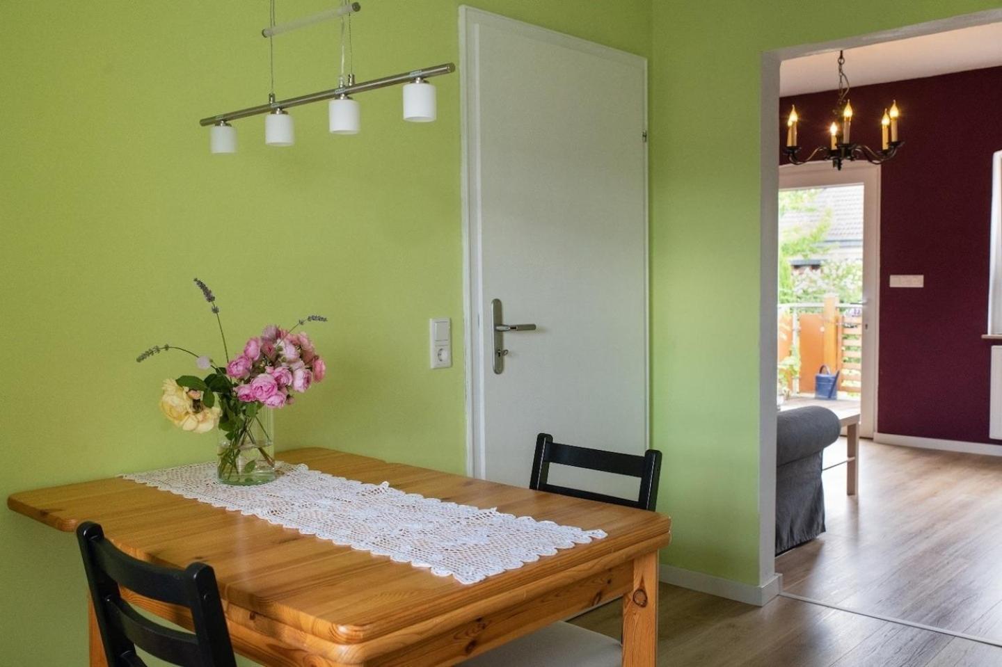 Farbenfrohe Ferienwohnung Detmold Esterno foto